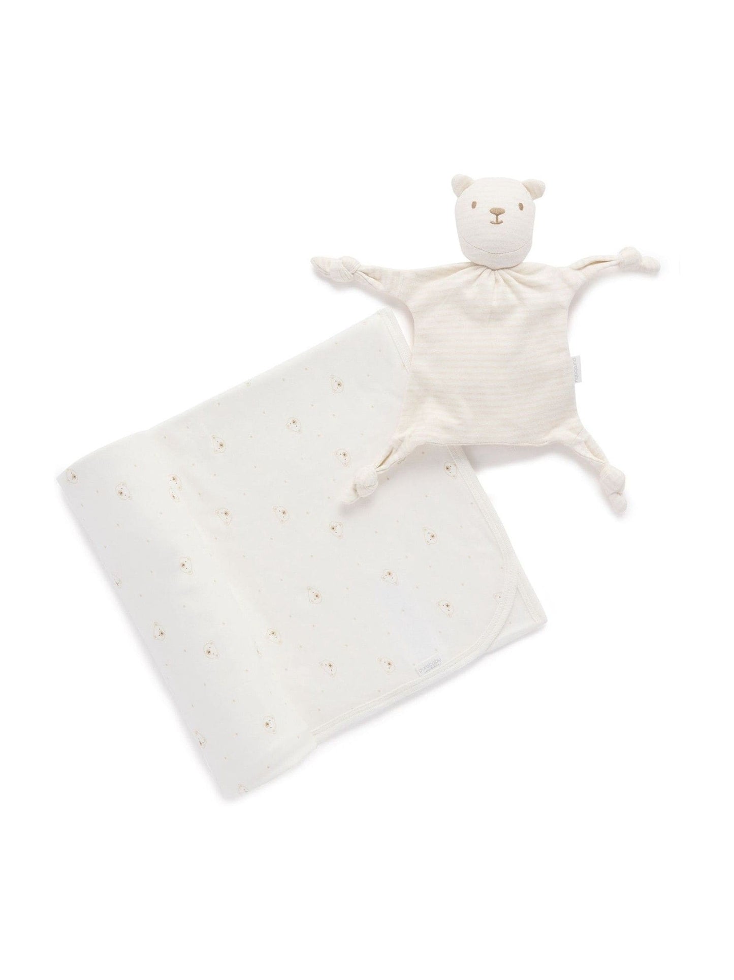 Purebaby Natural Stretch Wrap & Comforter Gift Pack image 1