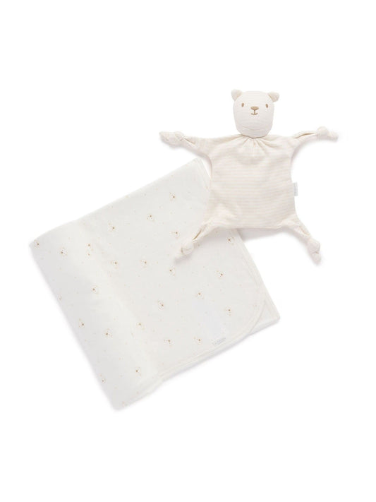 Purebaby Natural Stretch Wrap & Comforter Gift Pack image 1