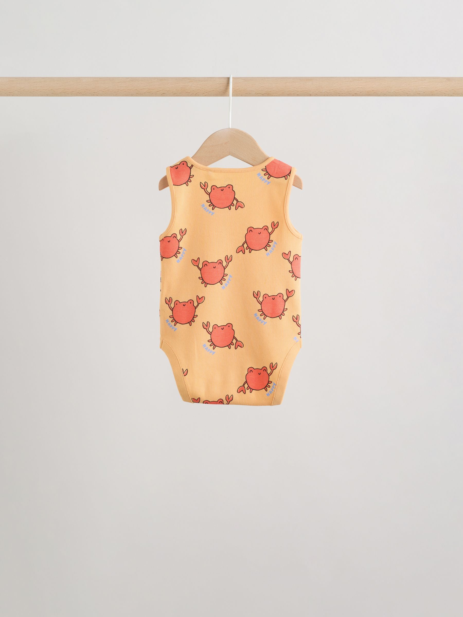 Multi Vest Baby Bodysuits 5 Pack image 4
