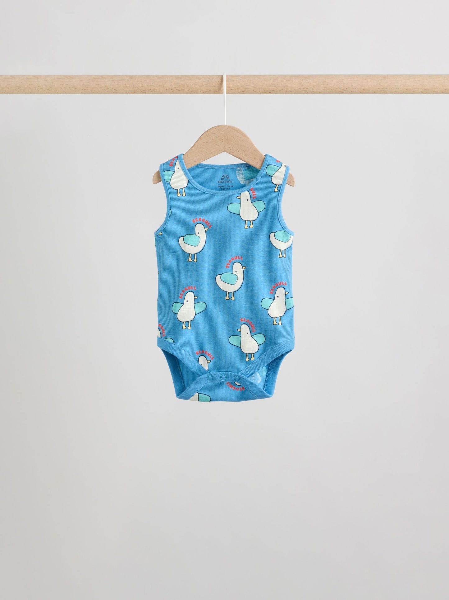 Multi Vest Baby Bodysuits 5 Pack image 5
