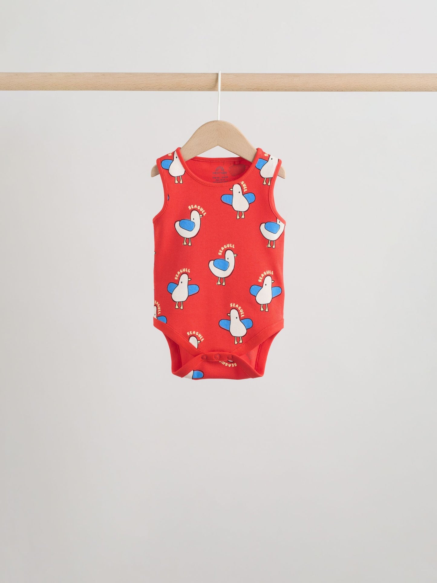 Multi Vest Baby Bodysuits 5 Pack image 7
