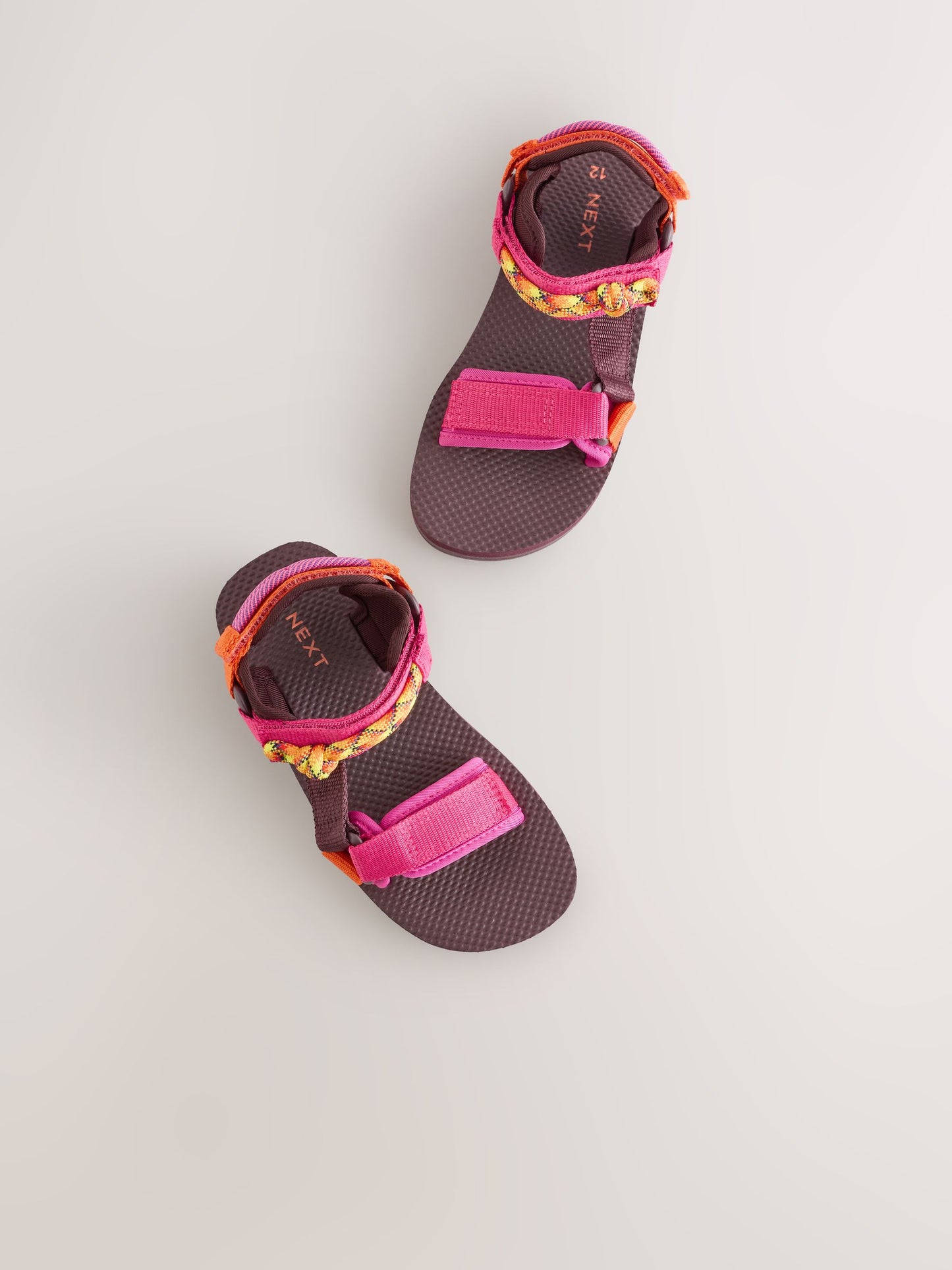 Purple/Orange Sunbake Trekker Sandals image 4