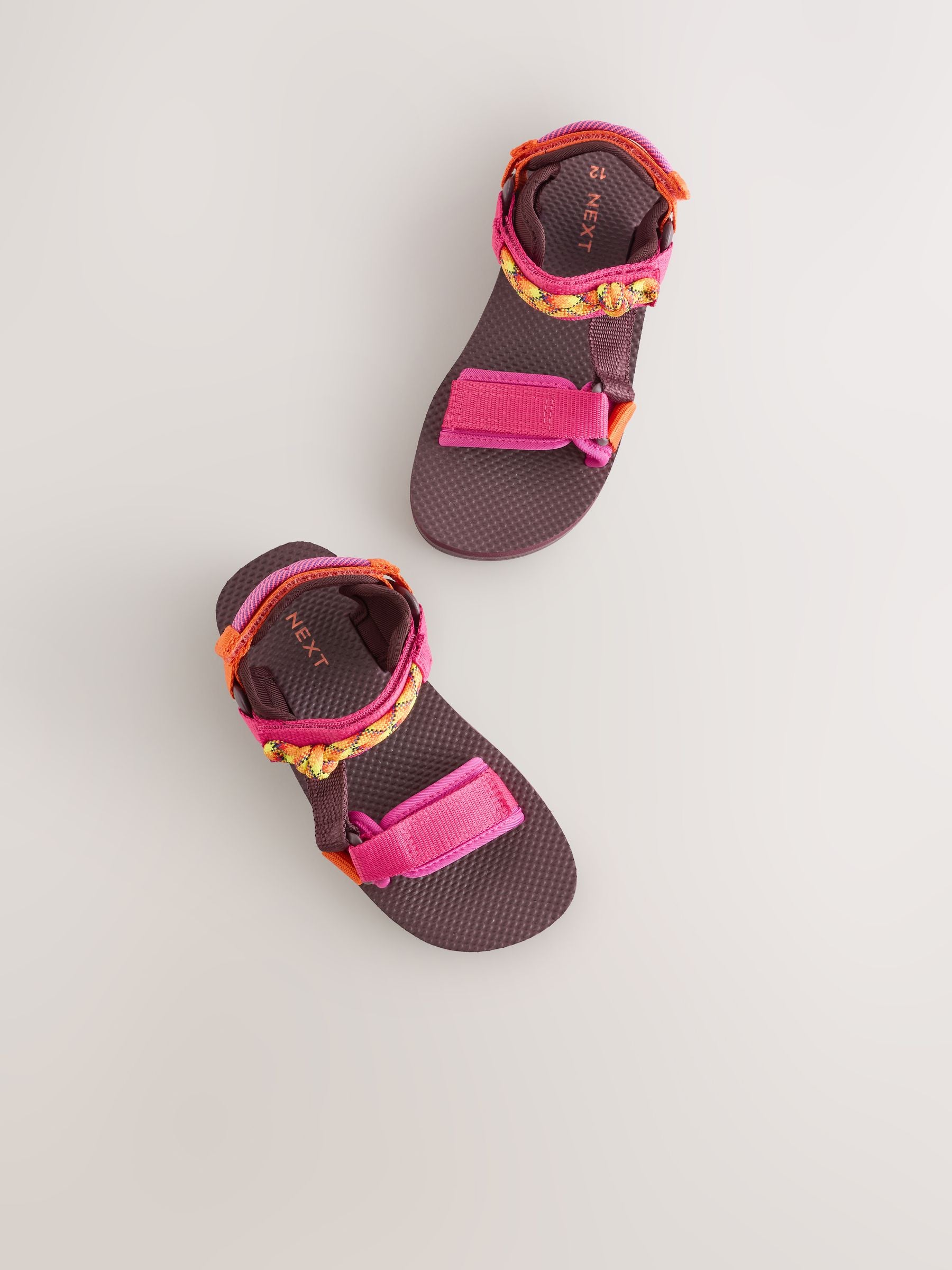Purple/Orange Sunbake Trekker Sandals image 4