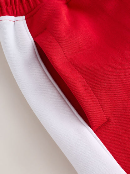 Dsiney Kidz - Red Panelled Sport Shorts (3-16yrs) image 4