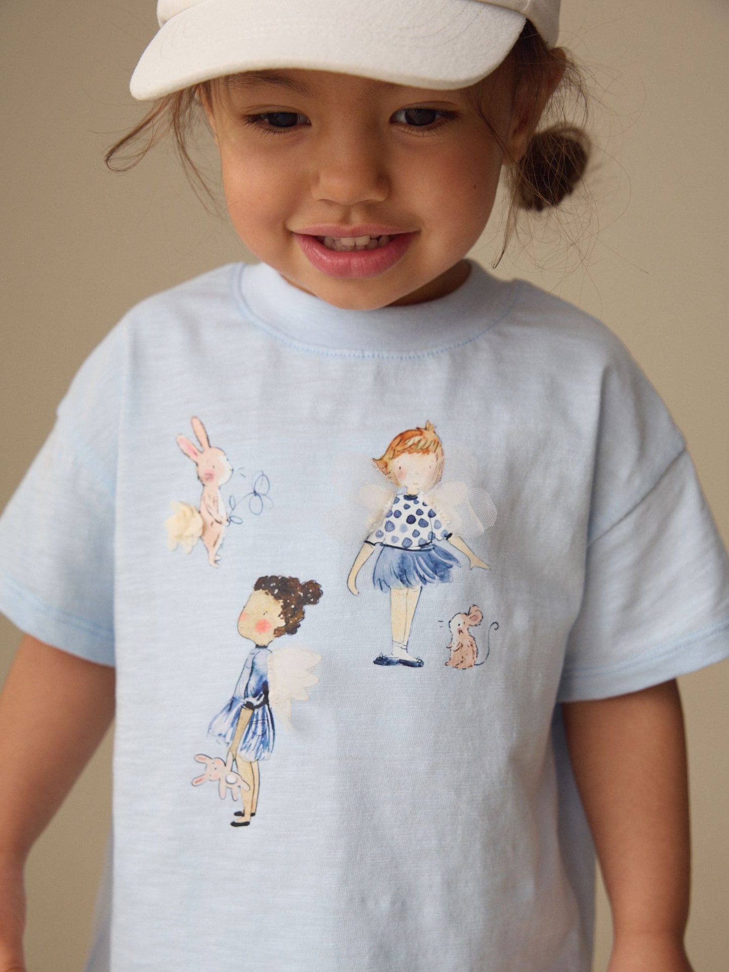 Pink/Blue Fairy Top & Cycle Shorts Set 2 Pack (3mths-7yrs) image 5