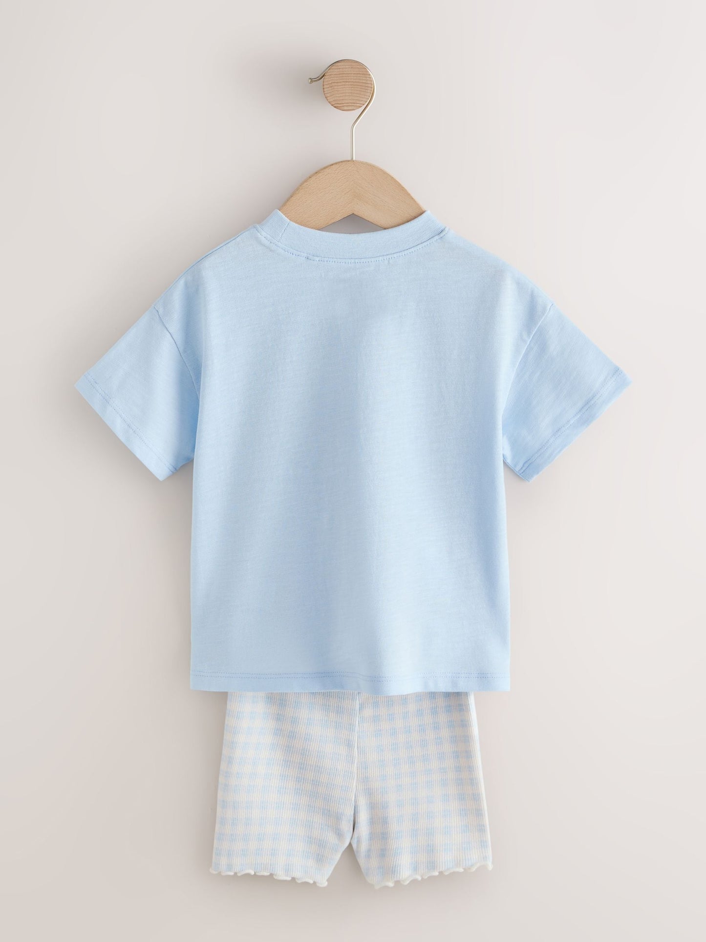 Pink/Blue Fairy Top & Cycle Shorts Set 2 Pack (3mths-7yrs) image 9