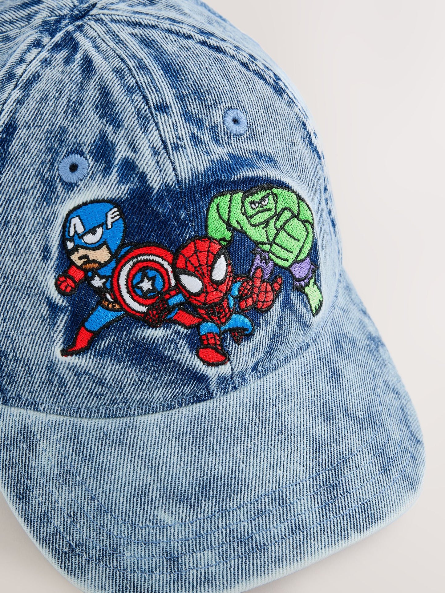 Dsiney Kidz - Blue Denim Avengers Marvel Cap (1-13yrs) image 2