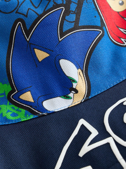 Dsiney Kidz - Blue/Black Sonic the Hedgehog Bucket Hat (3-13yrs) image 2
