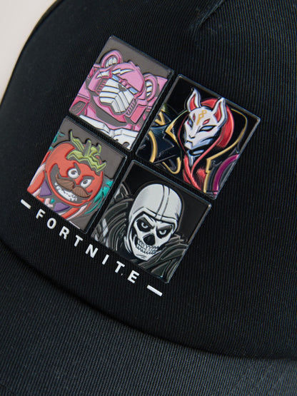 Dsiney Kidz - Black Fortnite Baseball Cap (3-16yrs) image 2