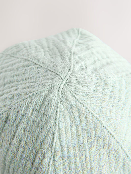 Sage Green Reversible Legionnaire Hat (3mths-10yrs) image 2