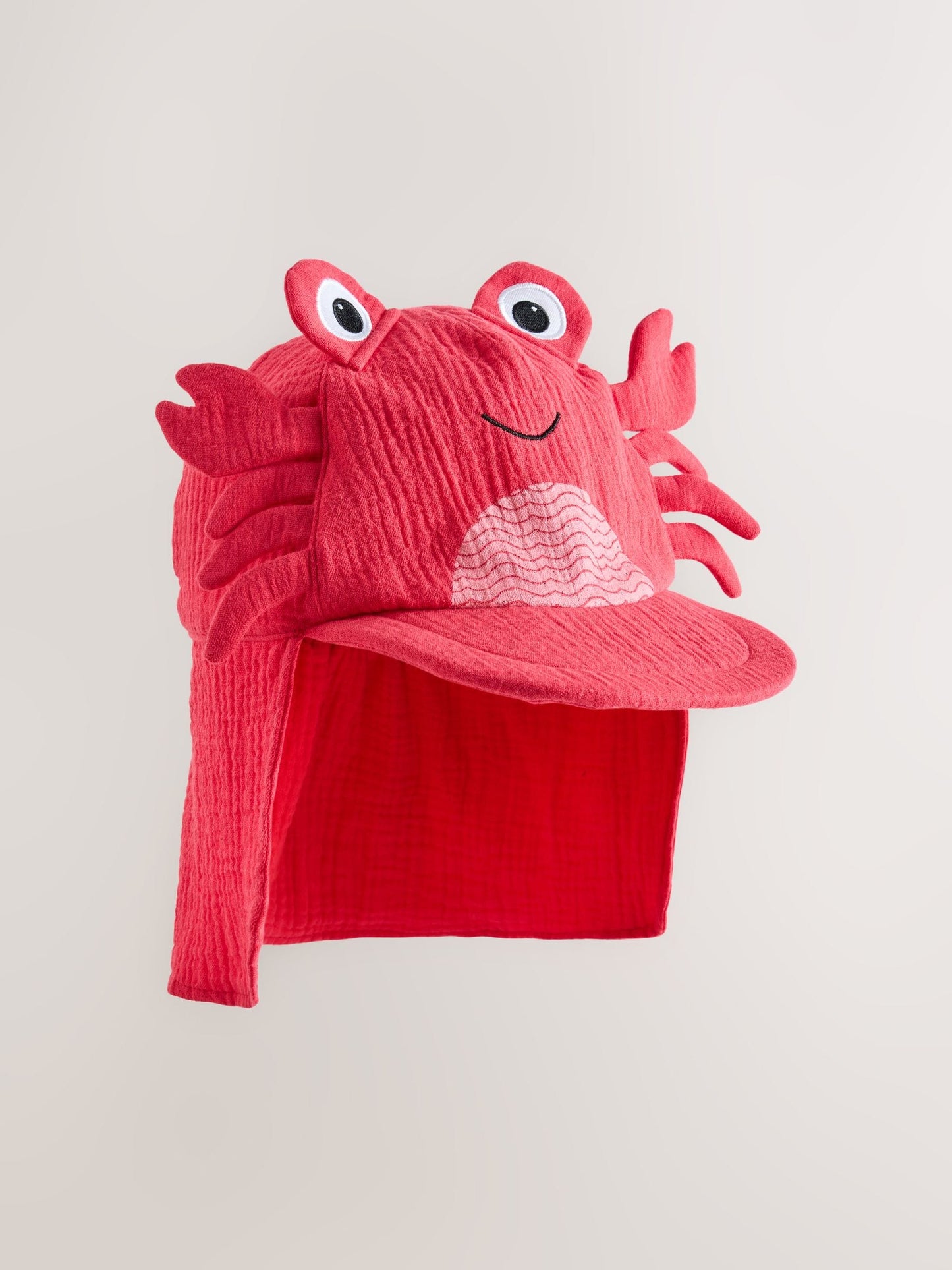 Red Crab Legionnaire Hat (3mths-6yrs) image 1