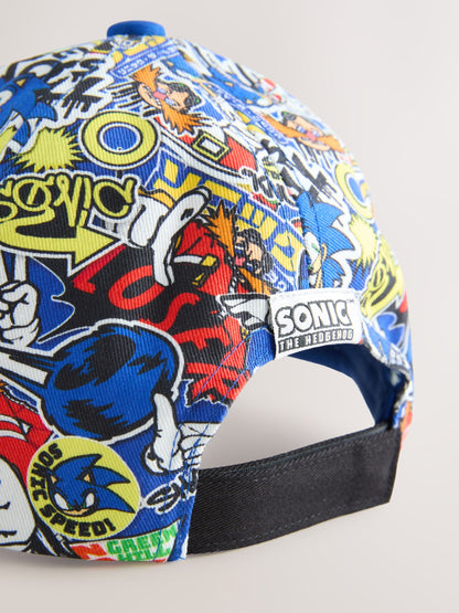 Dsiney Kidz - Blue/Black Sonic the Hedgehog Baseball Cap (3-13yrs) image 3