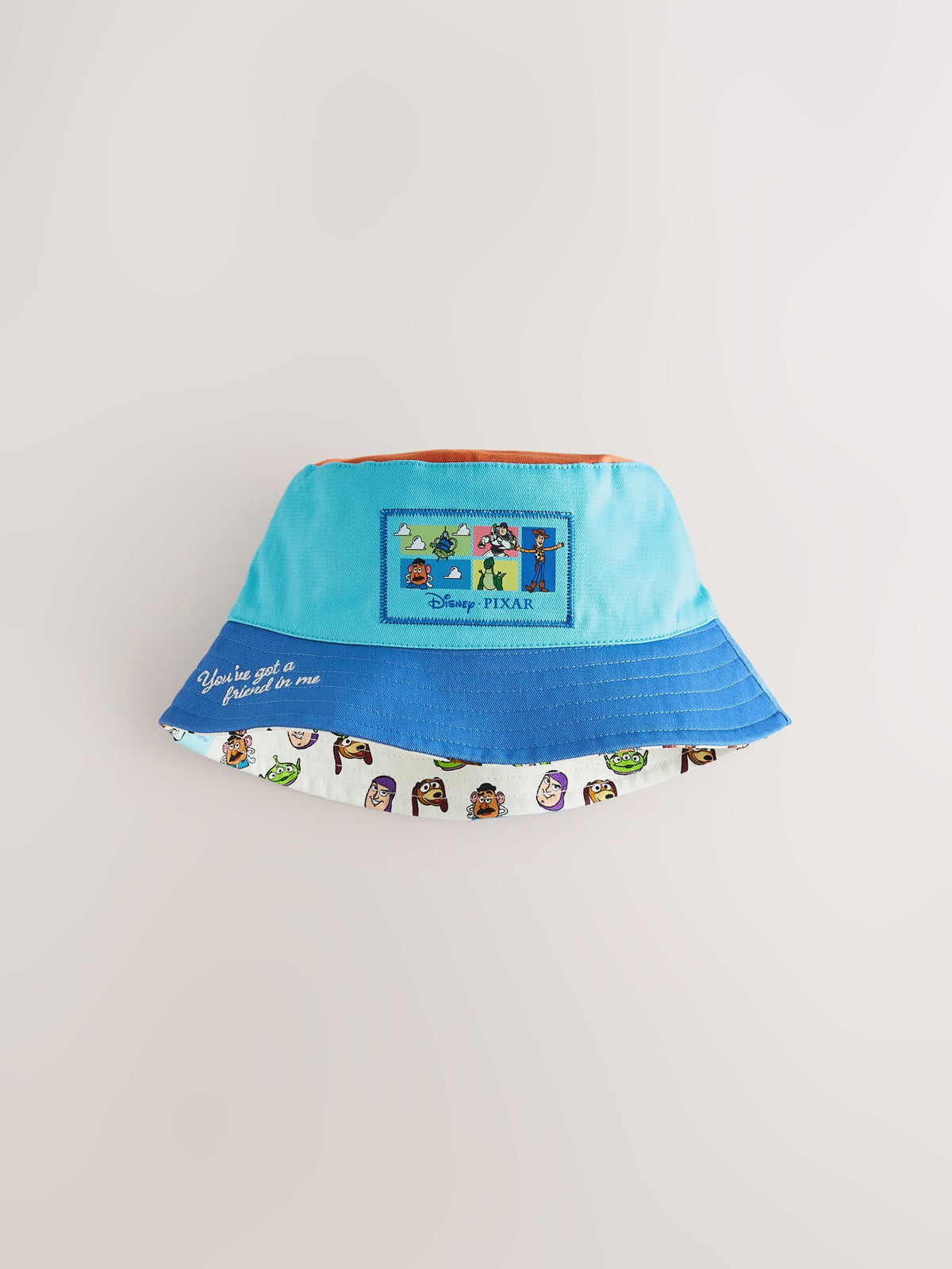 Dsiney Kidz - Blue/Orange Toy Story Reversible Bucket Hat (3mths-10yrs) image 4