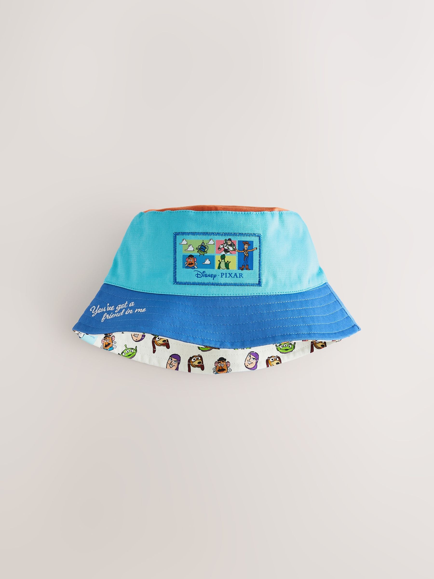 Dsiney Kidz - Blue/Orange Toy Story Reversible Bucket Hat (3mths-10yrs) image 4