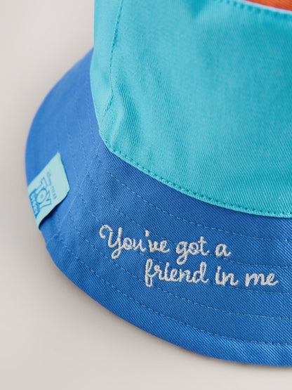 Dsiney Kidz - Blue/Orange Toy Story Reversible Bucket Hat (3mths-10yrs) image 5