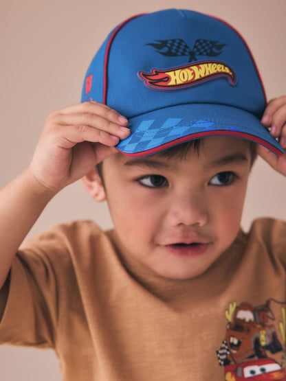 Dsiney Kidz - Blue/Red Hot Wheels Baseball Cap (1-10yrs) image 1