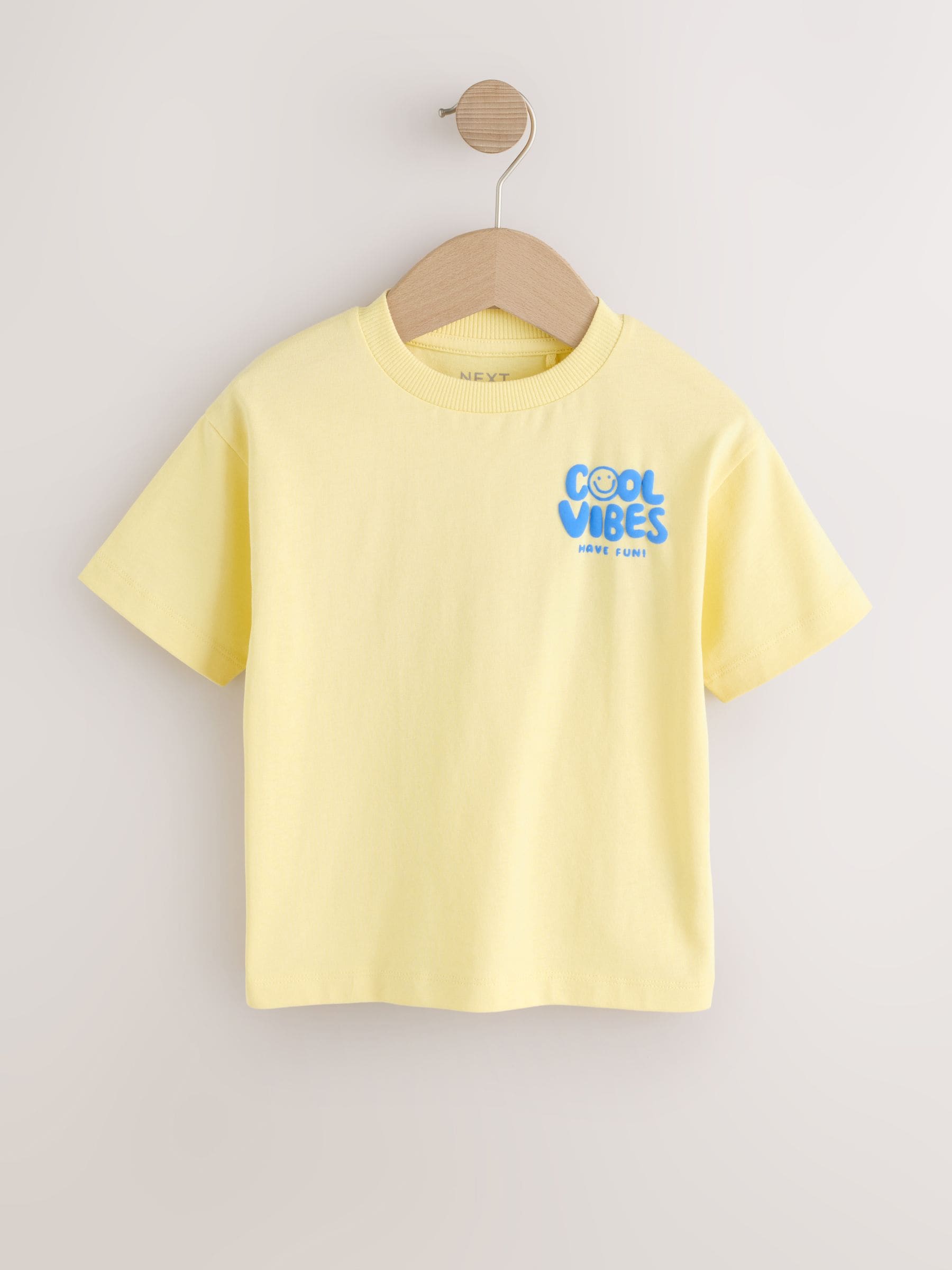 Blue Cool Vibes Short Sleeve Graphic T-Shirt (3mths-7yrs) image 1