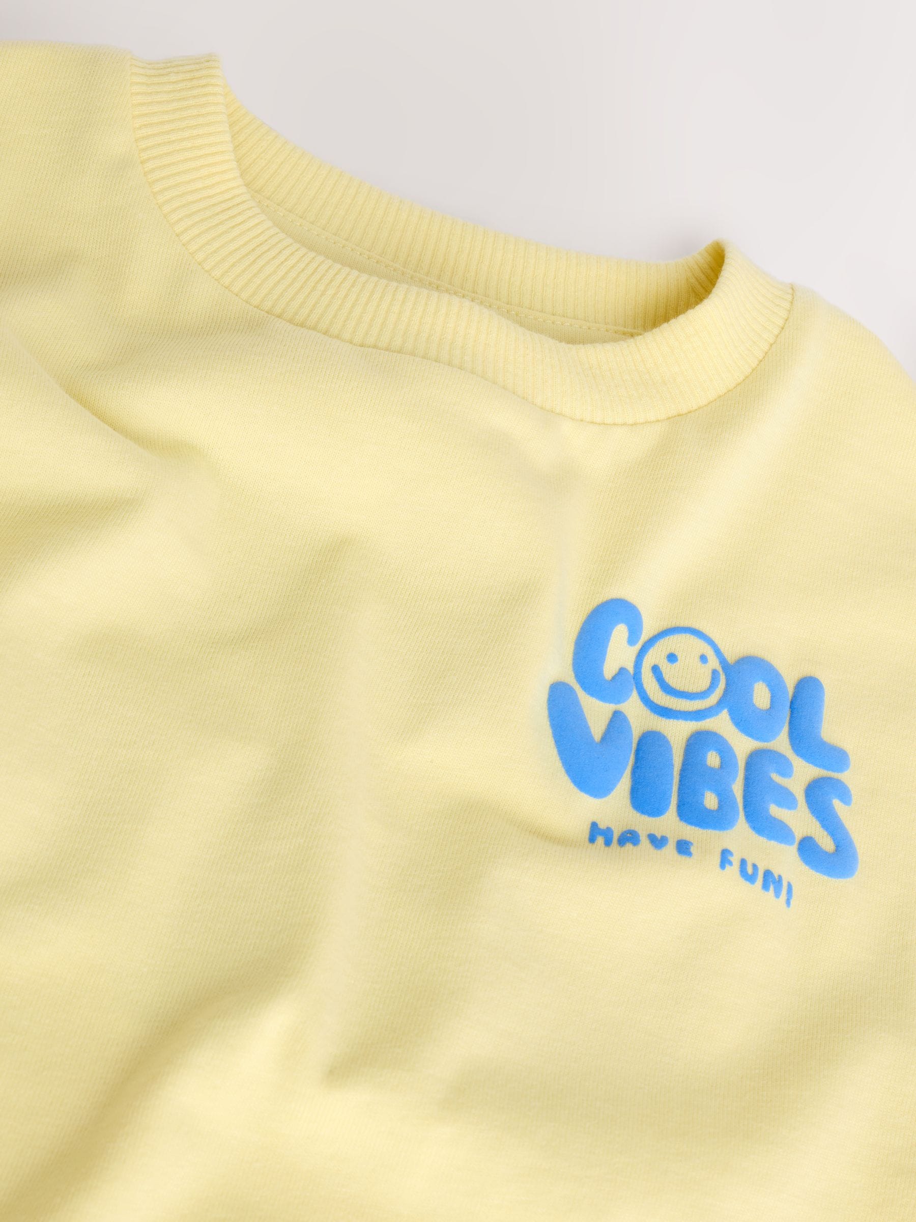 Blue Cool Vibes Short Sleeve Graphic T-Shirt (3mths-7yrs) image 4