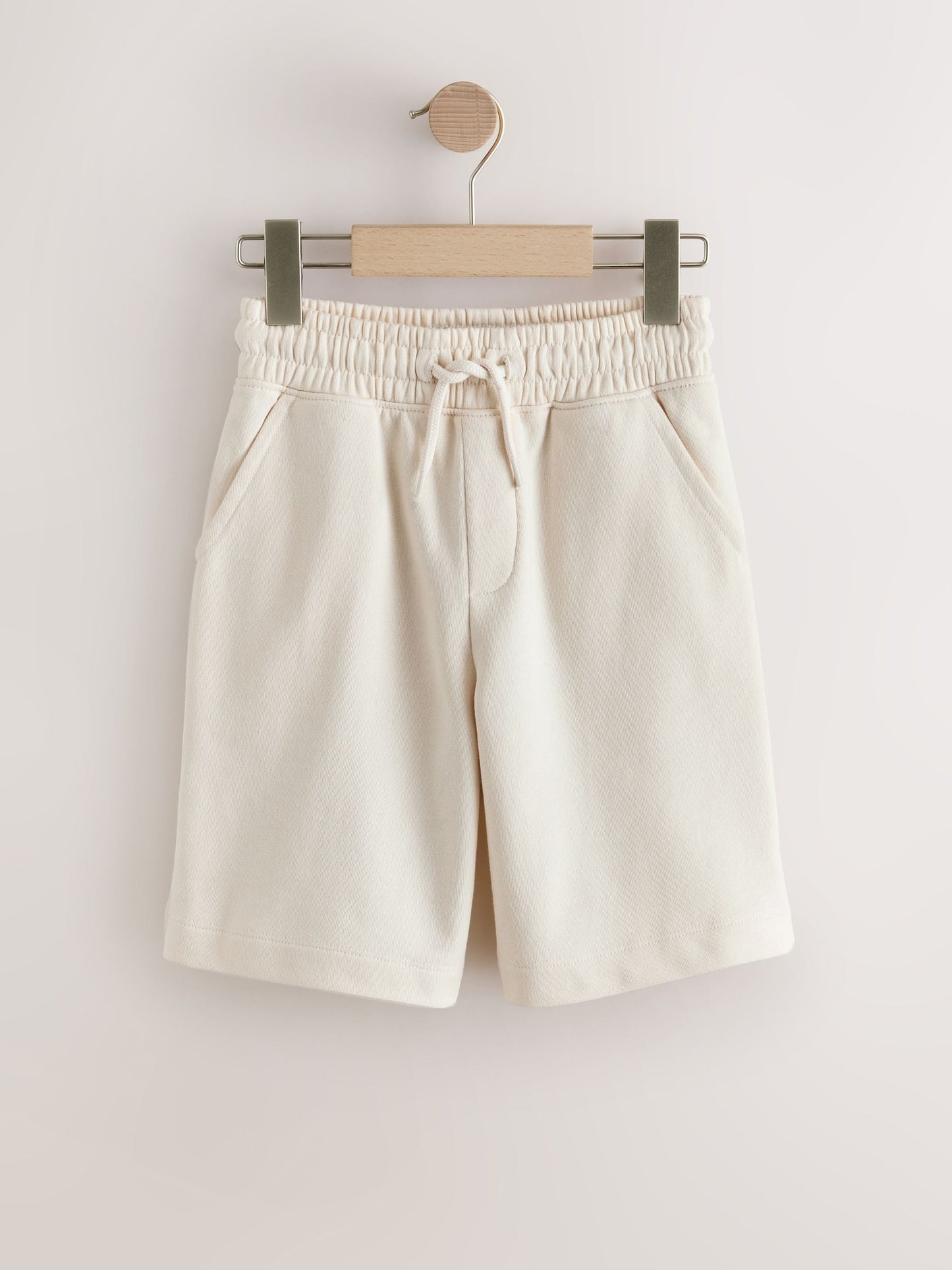 Dsiney Kidz - Ecru Loose Fit Basic Shorts (3-16yrs) image 1