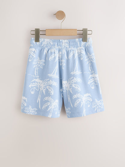 Dsiney Kidz - Blue Palm Sporty Fit Basic Shorts (3-16yrs) image 6