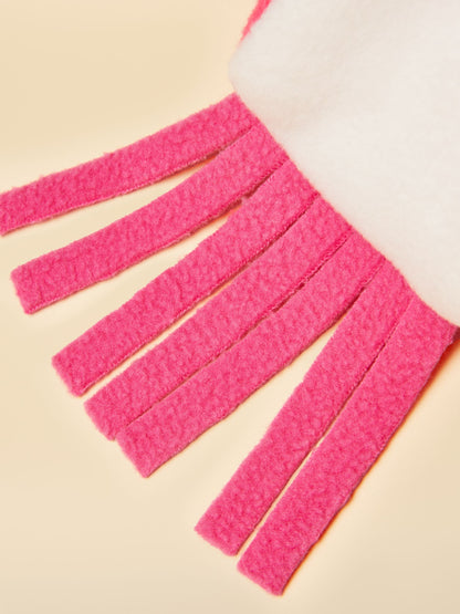 Joules Kids' Pink Horse Fleece Welly Socks - image 3