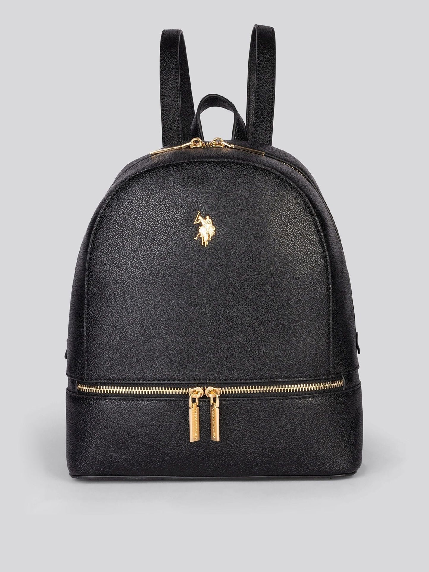 U.S. Polo Assn. Black Jones Backpack PU Bag image 1