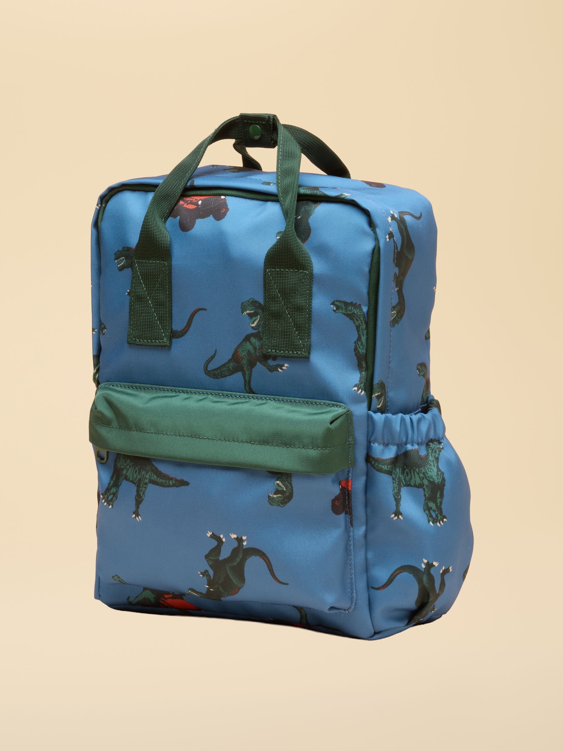 Joules Blue Boys' Dino Backpack image 1