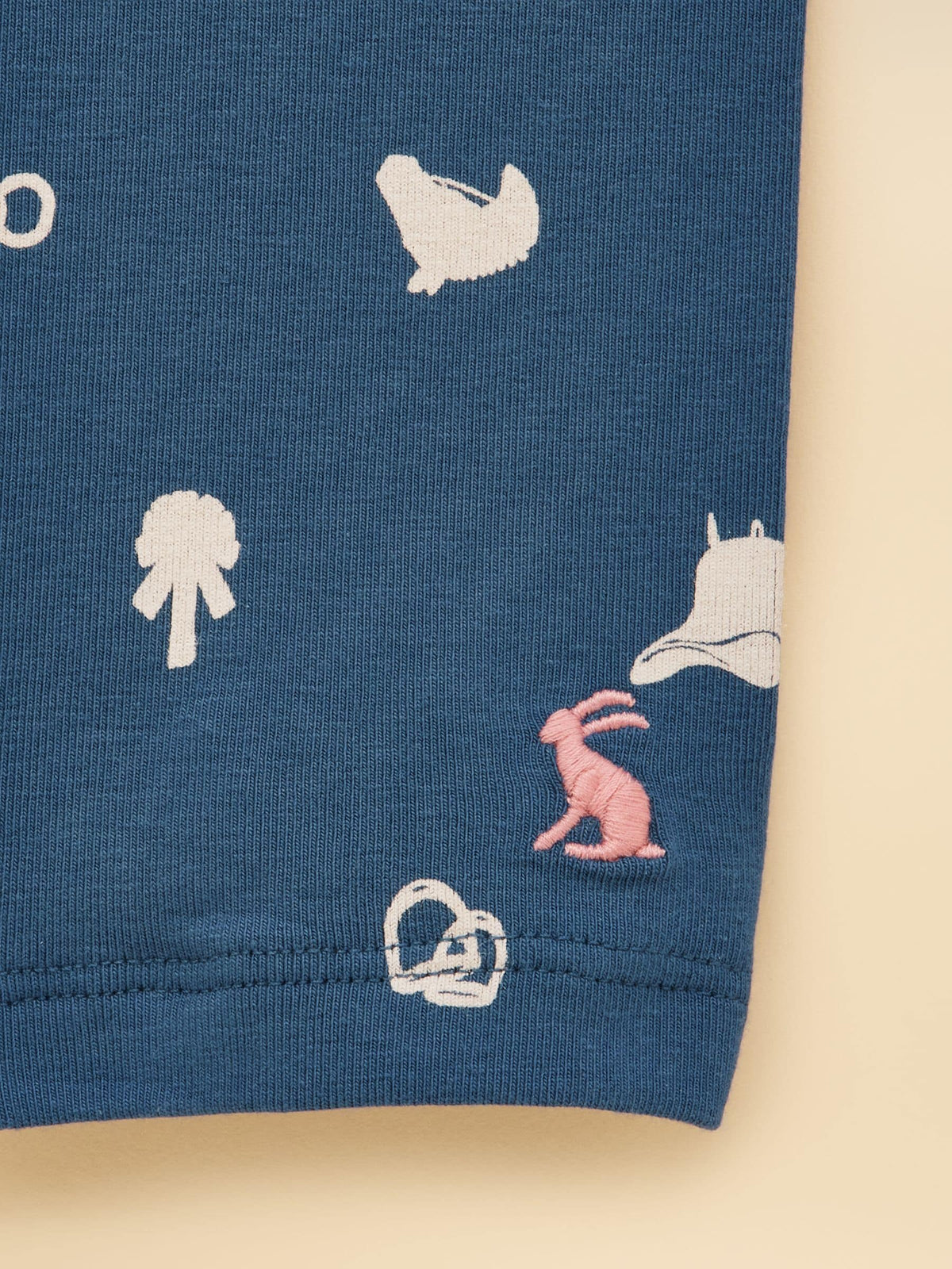 Joules Navy Girls' Horse Icon Printed Jersey Leggings - image 3