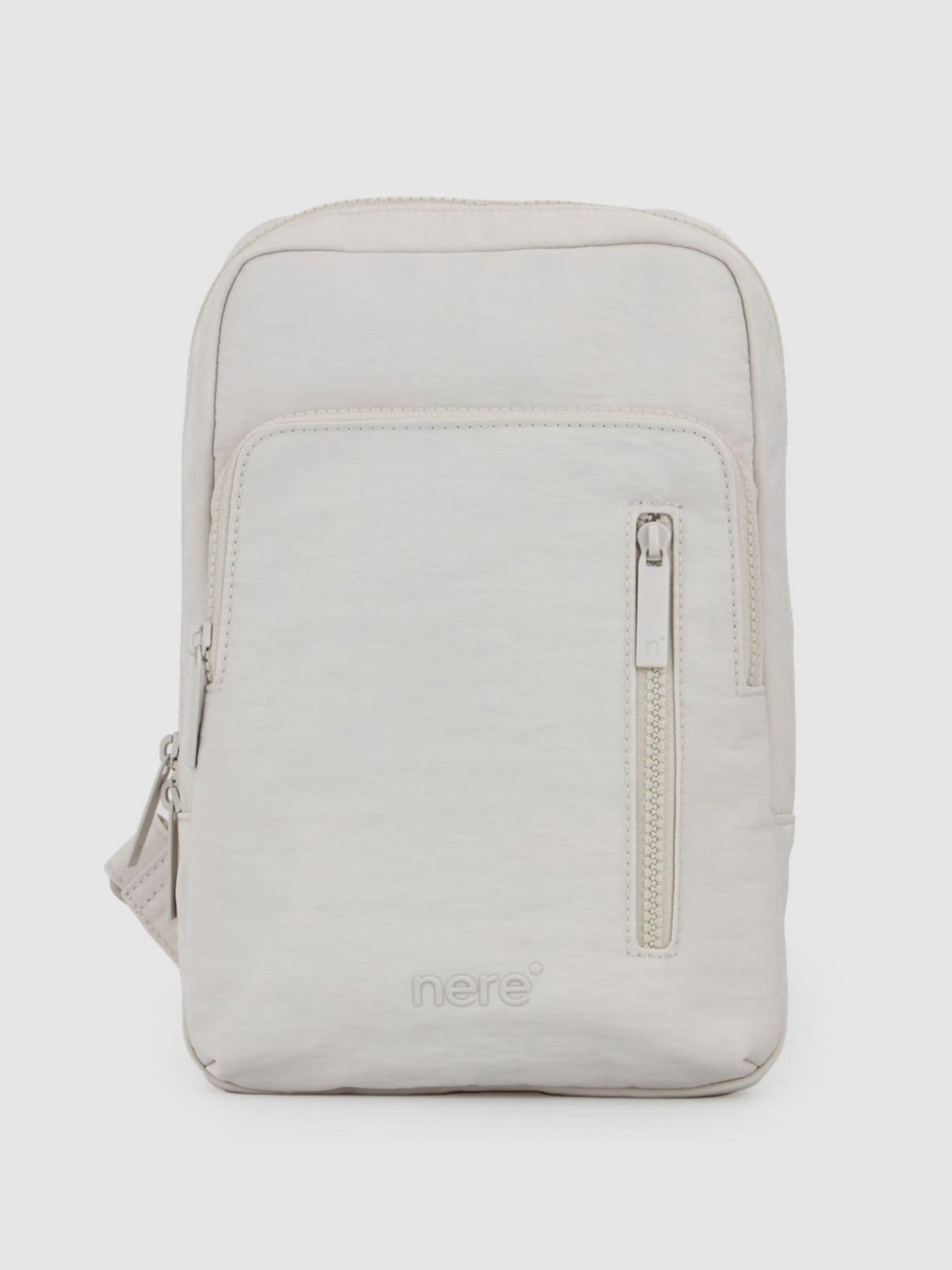 Nere White Bondi Sling Backpack image 1