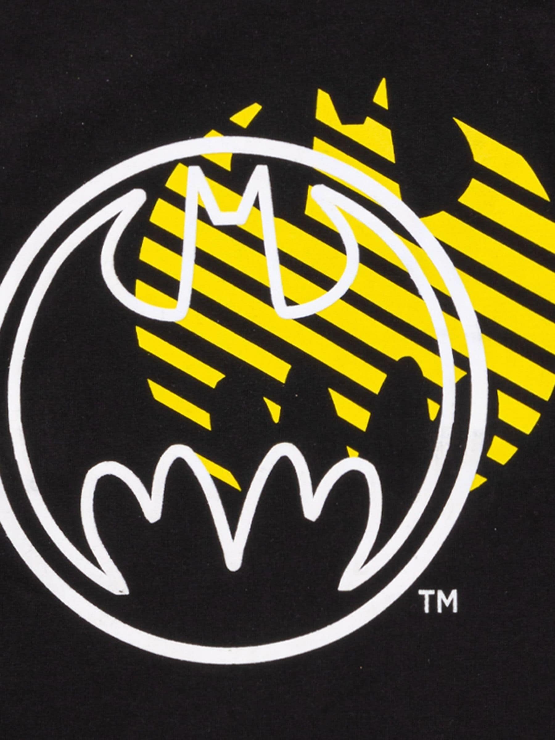 Dsiney Kidz - Vanilla Underground Black DC Comics Batman Long Sleeve Long Leg Pyjamas Set image 2