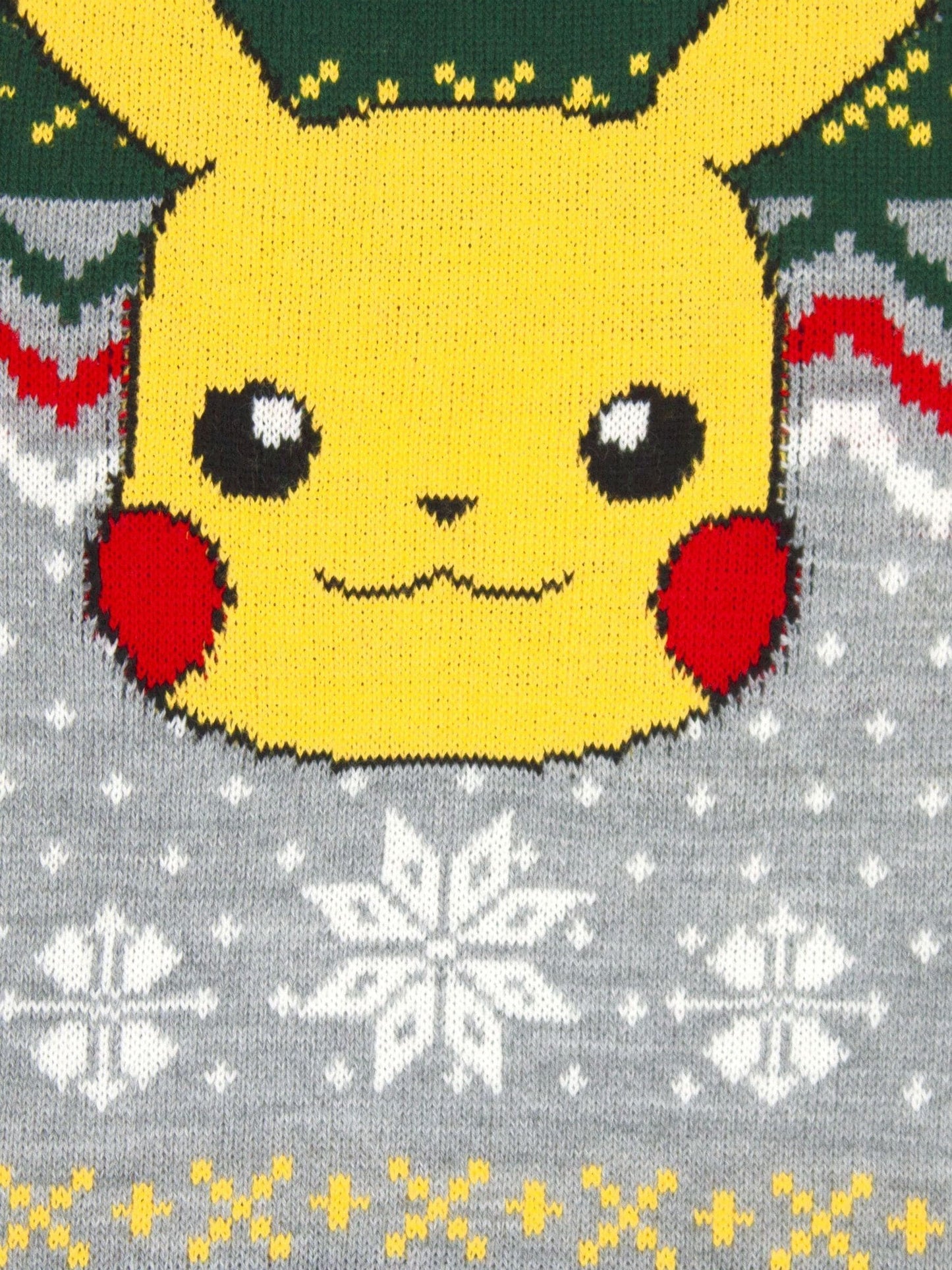 Dsiney Kidz - Vanilla Underground Grey Pokemon Pikachu Christmas Jumper image 3