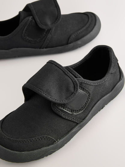 Black Barefoot Plimsoles Pumps image 3