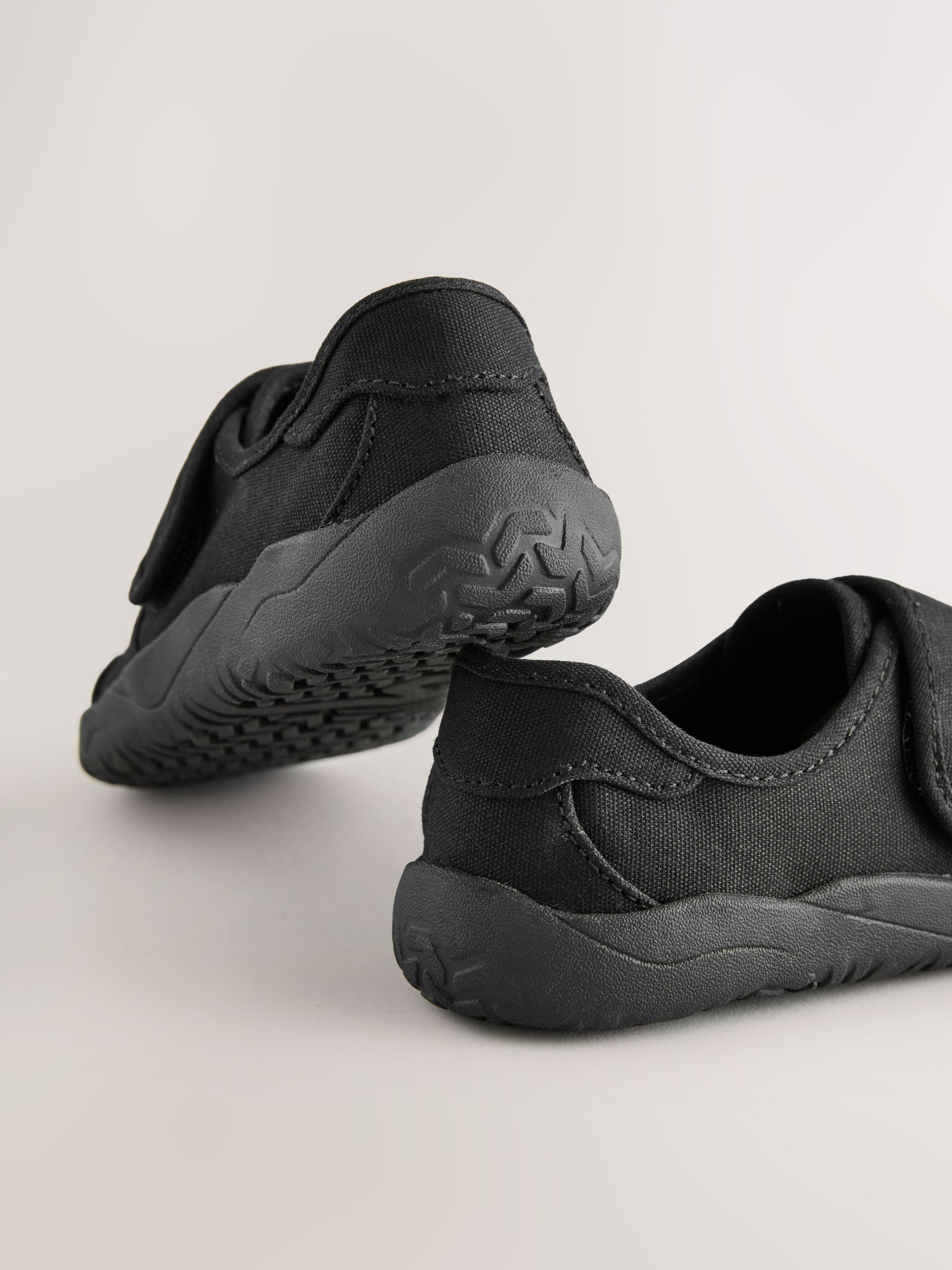Black Barefoot Plimsoles Pumps image 4