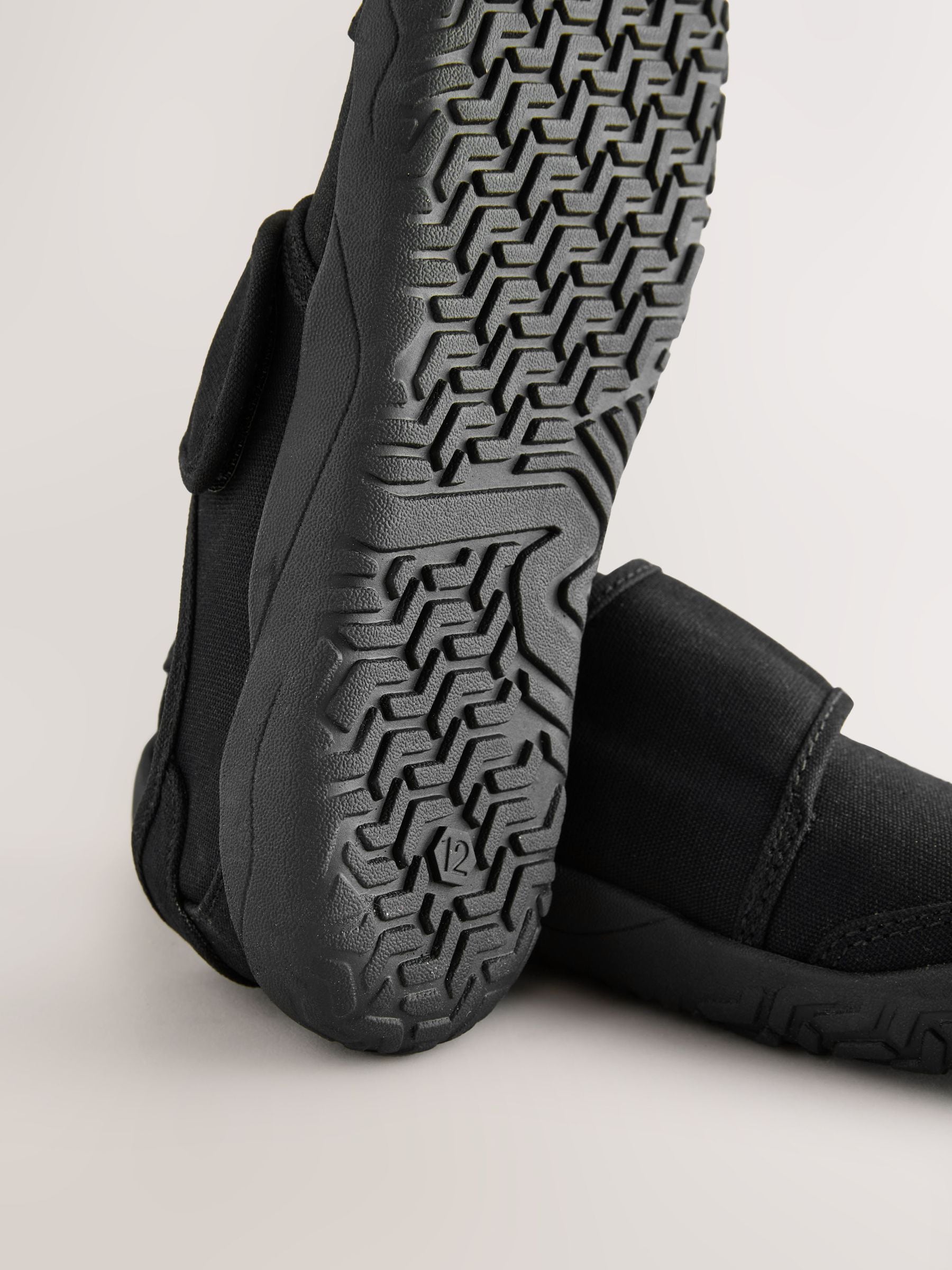 Black Barefoot Plimsoles Pumps image 5