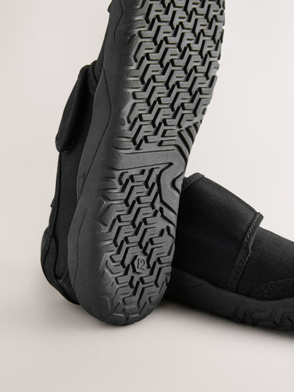 Black Barefoot Plimsoles Pumps image 5
