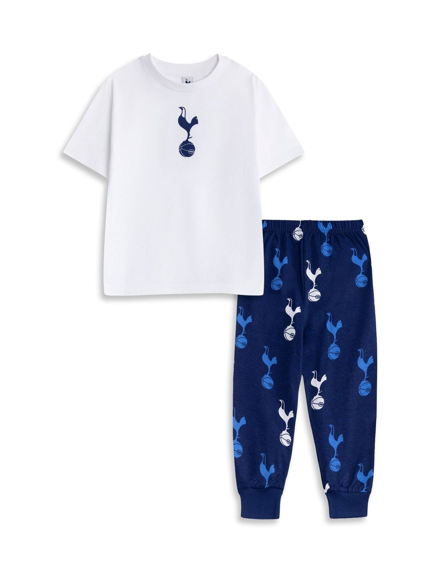 Vanilla Underground White Tottenham Hotspur Short Sleeve Long Leg Pyjamas Set image 1