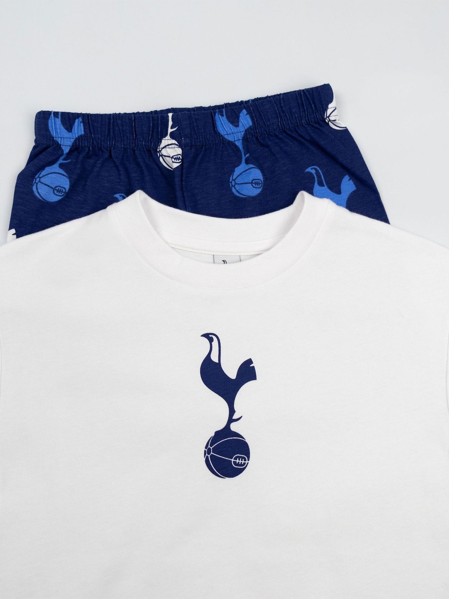 Vanilla Underground White Tottenham Hotspur Short Sleeve Long Leg Pyjamas Set image 3