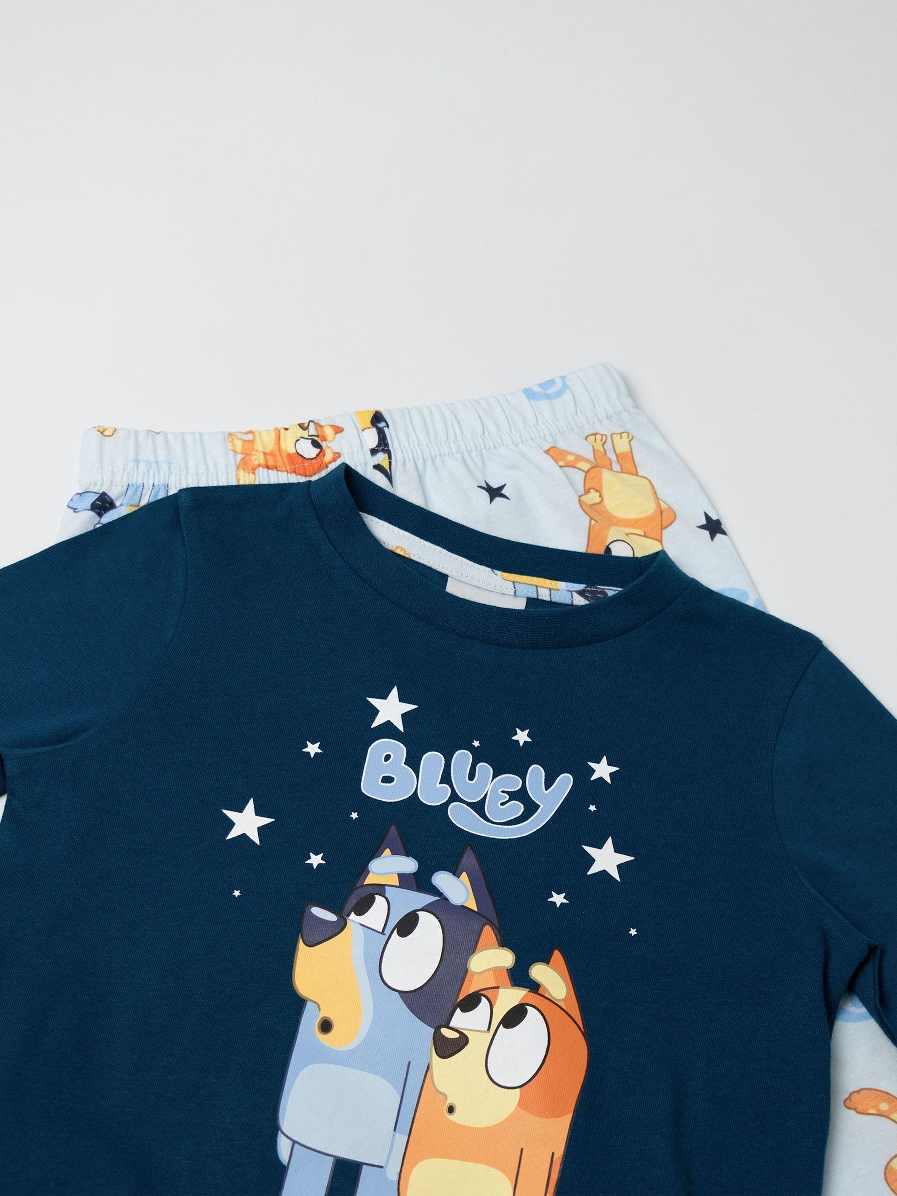 Dsiney Kidz - Vanilla Underground Blue Family Long Sleeve Long Leg Pyjamas Set image 2