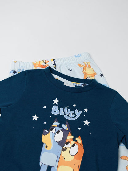 Dsiney Kidz - Vanilla Underground Blue Family Long Sleeve Long Leg Pyjamas Set image 2