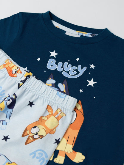 Dsiney Kidz - Vanilla Underground Blue Family Long Sleeve Long Leg Pyjamas Set image 3