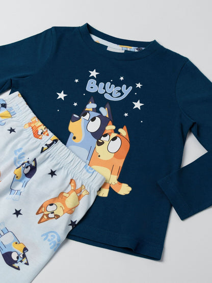 Dsiney Kidz - Vanilla Underground Blue Family Long Sleeve Long Leg Pyjamas Set image 4