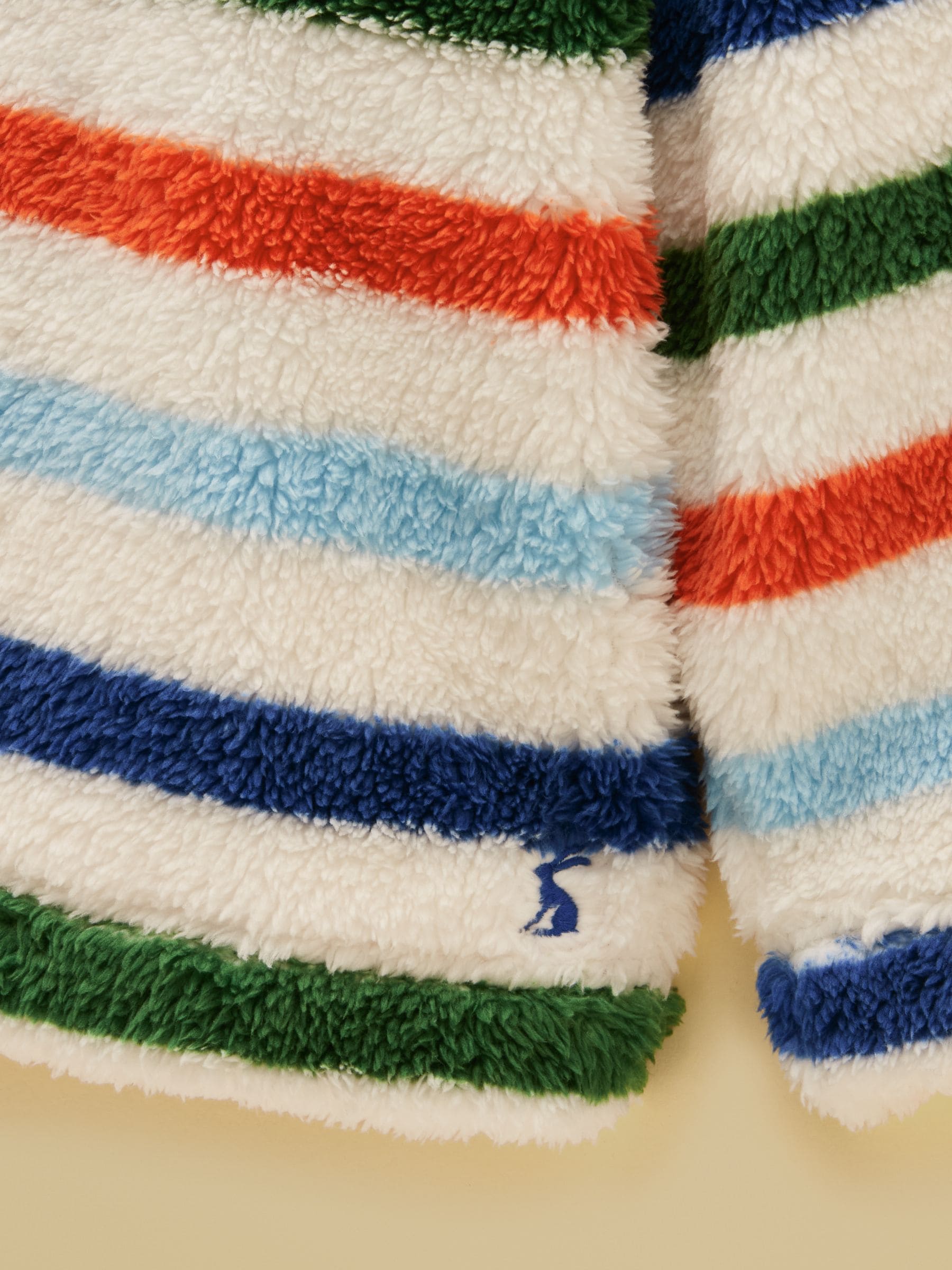 Dsiney Kidz - Joules Boys' Woozle Multi Stripe Quarter Zip Fleece image 5