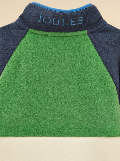 Dsiney Kidz - Joules Boys' Breeze Cream & Navy Polar Fleece Quarter Zip image 6