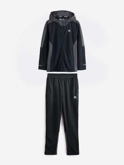 Dsiney Kidz - Montirex Black Junior Pace 2.0 Tracksuit Set image 1