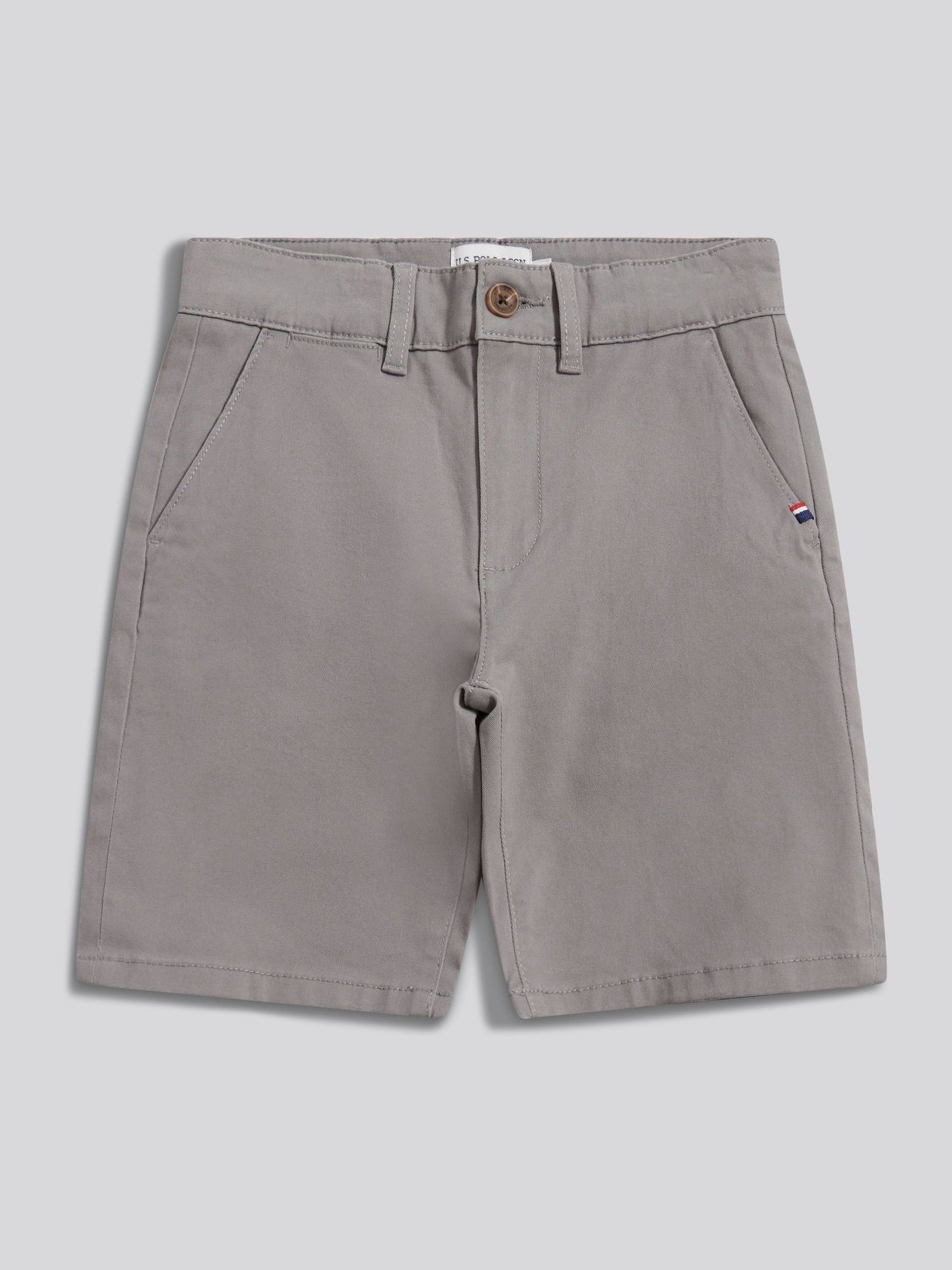 Dsiney Kidz - U.S. Polo Assn Grey Classic Chino Shorts image 6