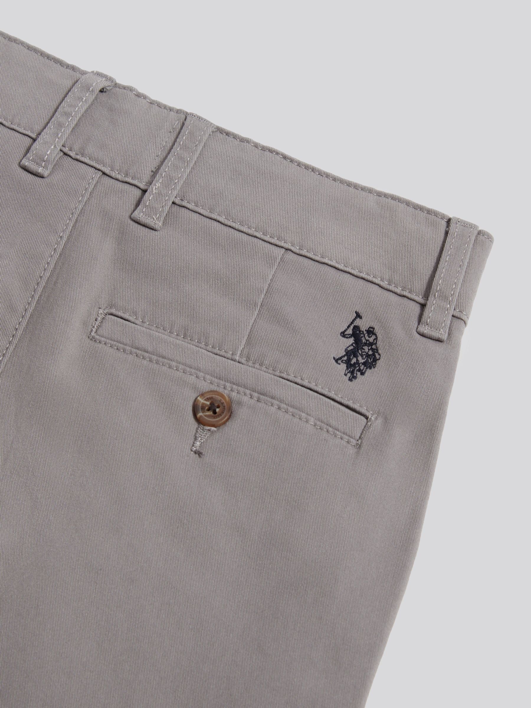 Dsiney Kidz - U.S. Polo Assn Grey Classic Chino Shorts image 8