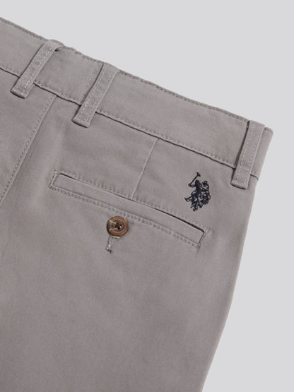 Dsiney Kidz - U.S. Polo Assn Grey Classic Chino Shorts image 8
