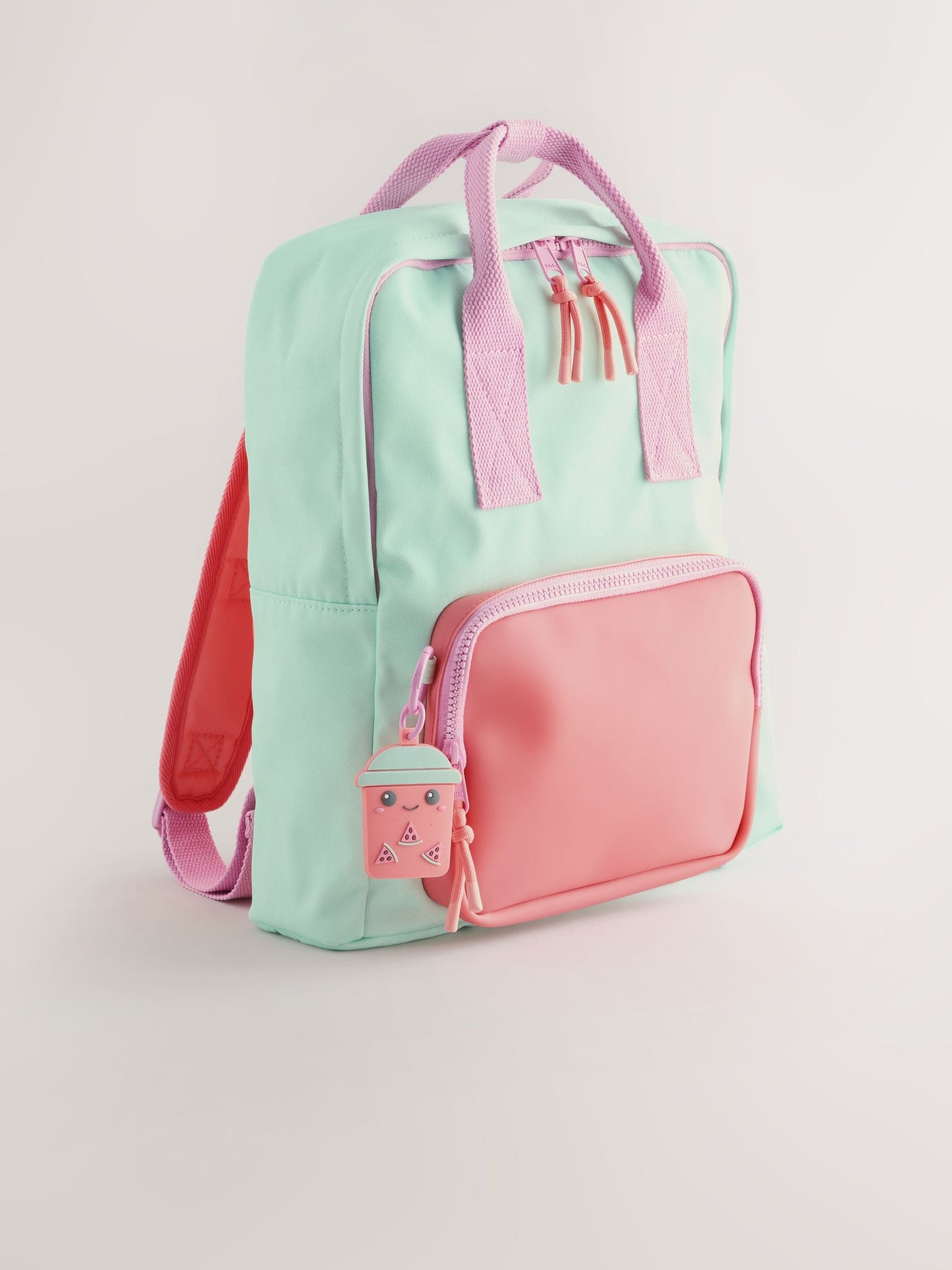 Turquoise/ Pink Backpack image 1