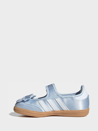 adidas Originals Pale Blue x Disney Samba Jane Kids Trainers image 2