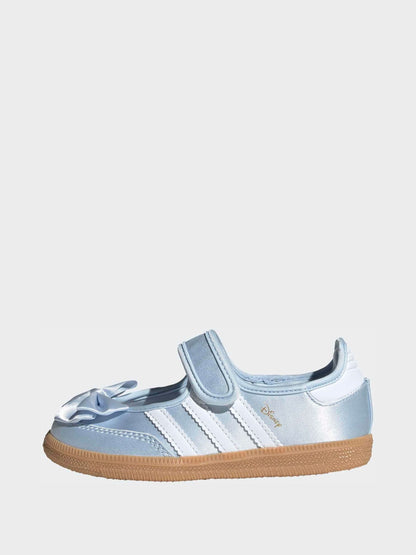 adidas Originals Pale Blue x Disney Samba Jane Kids Trainers image 3